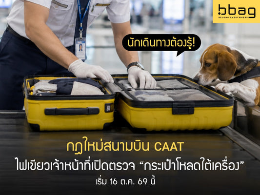 มาตรการตรวจค้นกระเป๋าเช็กอิน