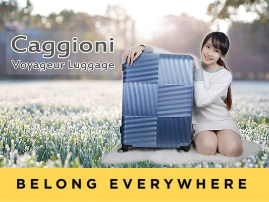 หากระเป๋าเดินทางดี ๆ สักใบ แต่ขอดีไซน์สวย ทันสมัย ด้วยได้ไหม Caggioni รุ่น Voyageur
